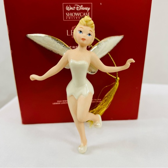 Lenox Tip Toe Tinkerbell Retired Disney  Ornament - Picture 1 of 7
